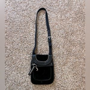 Juice Couture Black Velvet Crossbody